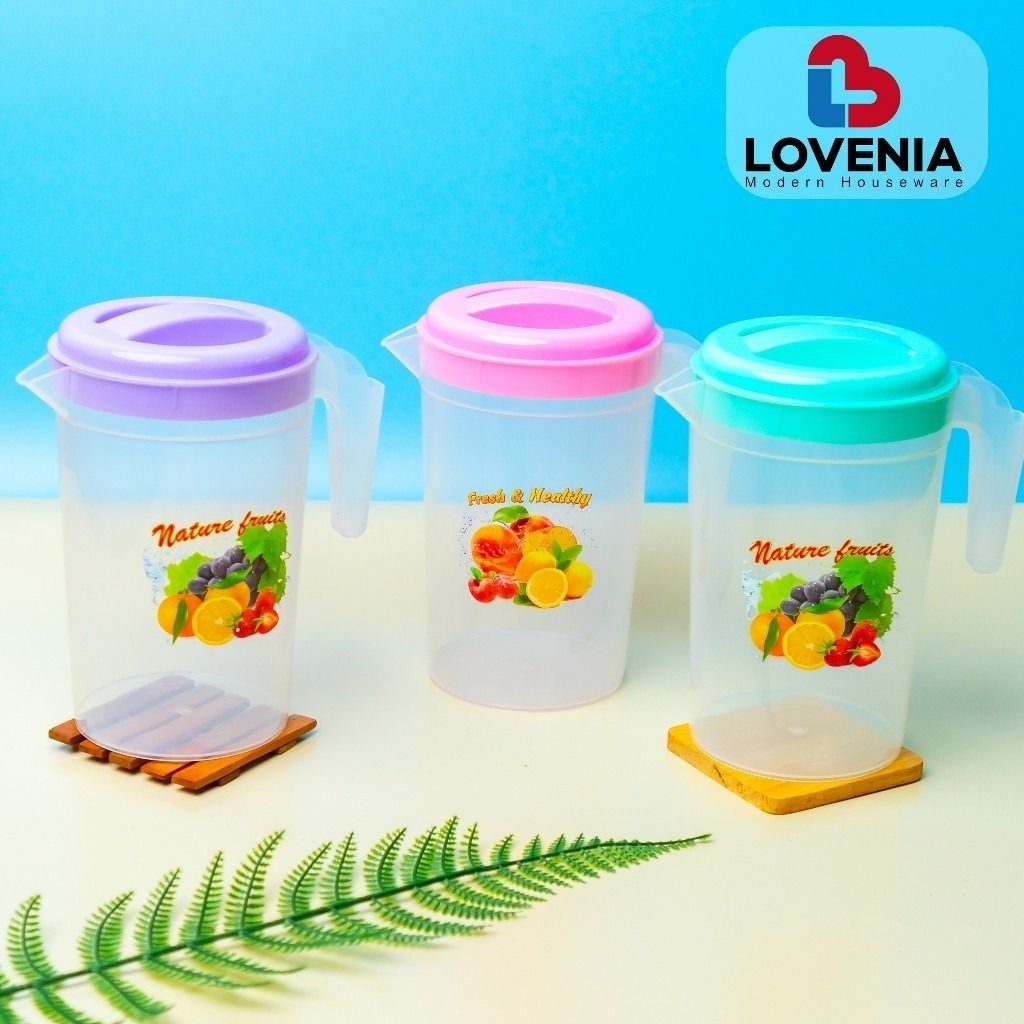 Teko Air Plastik Bening 2,1 Liter / Waterjug Eskan Teko Jumbo