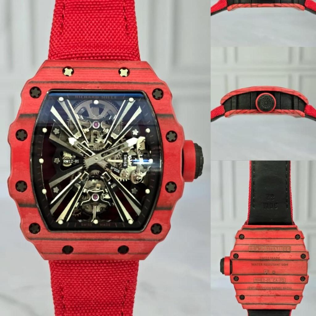 Richard Mille RM21-02 Tourbillon Swiss Automatic Movement Red Dial