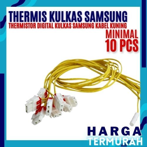 GROSIR THERMIS KULKAS SAMSUNG| THERMISTOR DIGITAL KULKAS SAMSUNG KABEL KUNING | THERMISTOR