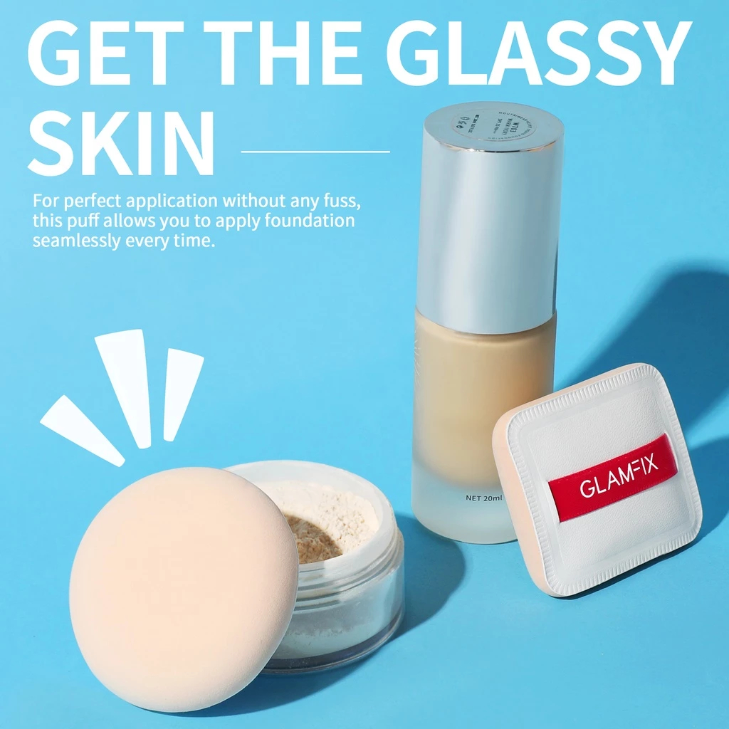 afwabeauty||GLAMFIX COTTON CANDY PUFF SPONS BEDAK CAIR