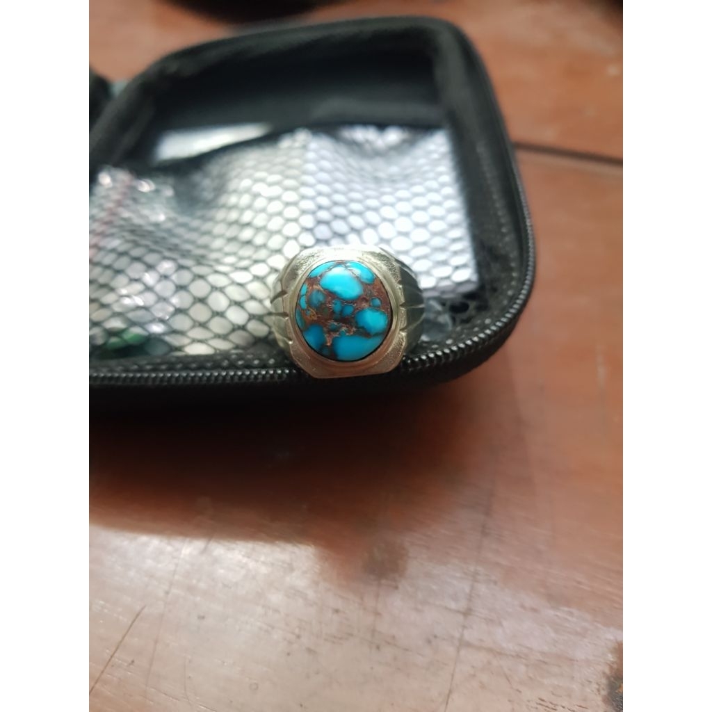 Batu akik Natural.. Pirus Mesir, Pirus Hubei..