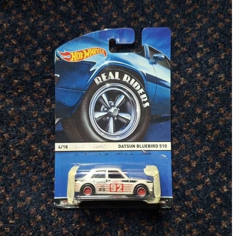 Hot Wheels Datsun Bluebird 510 Real Riders