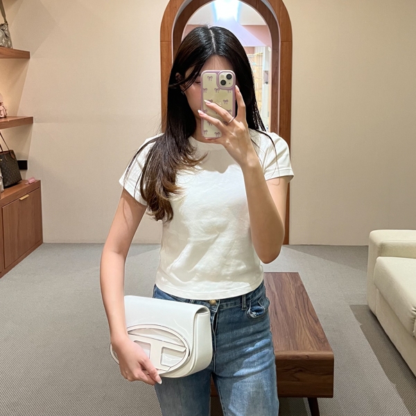 Tas DIESEL 1DR WHITE SHOULDER BAG 100% ORIGINAL