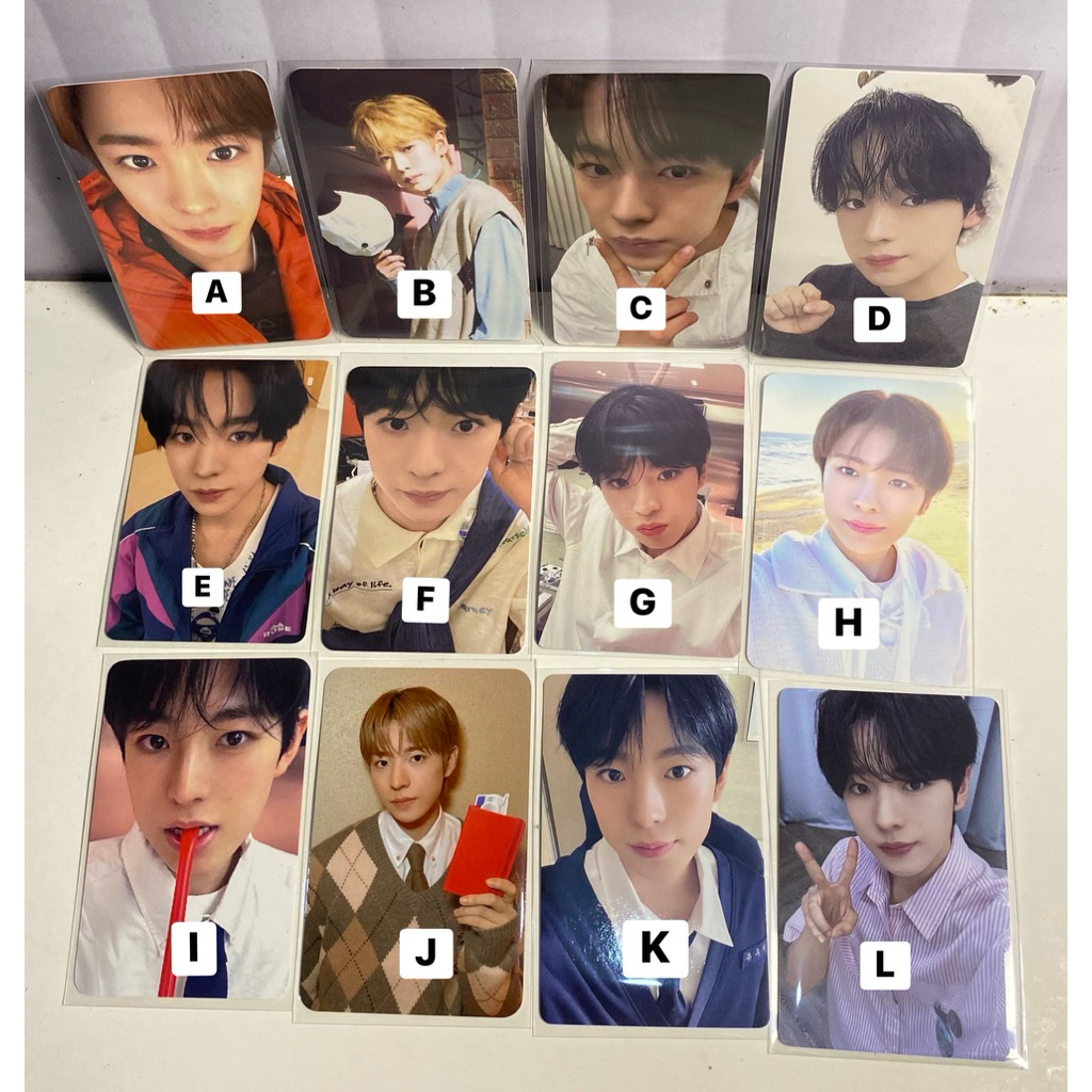 Official Photocard Yushi NCT WISH pc yushi teknik nct wish