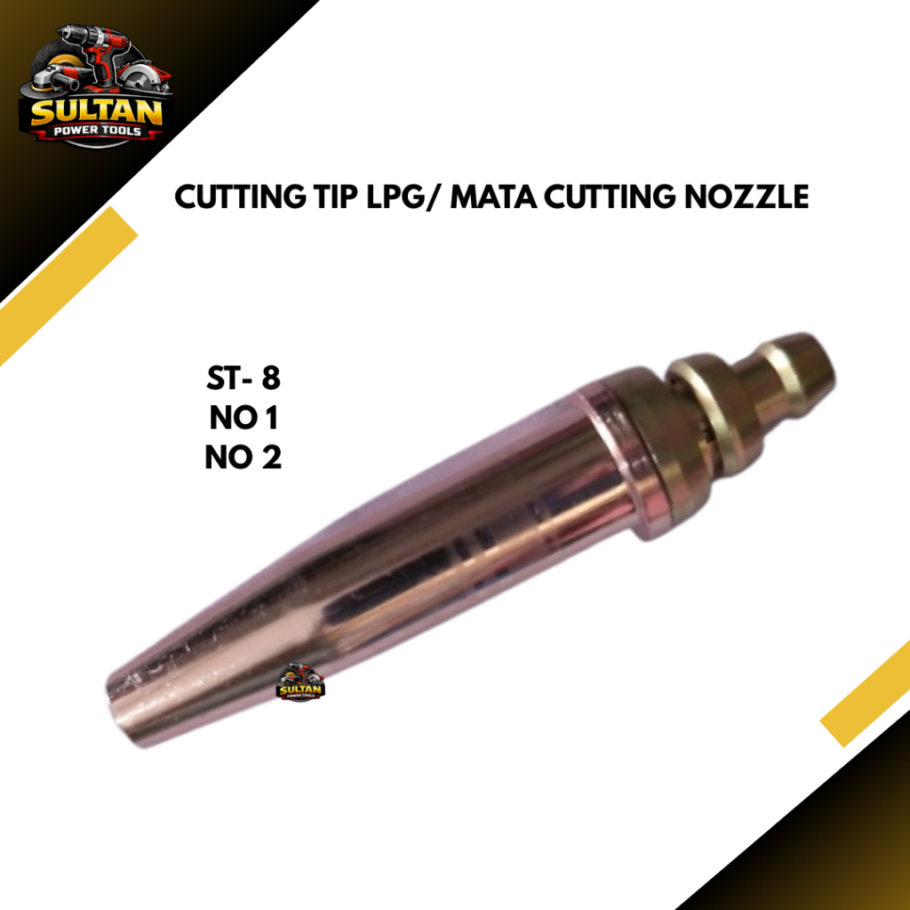 TORA Cutting Tip LPG Strong 8 No 1 2 Mata Blender Potong Las LPG ST-8 / Mata Cutting Nozzle