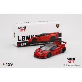 mini gt lbwk 129 lamborghini huracan gt rosso mars