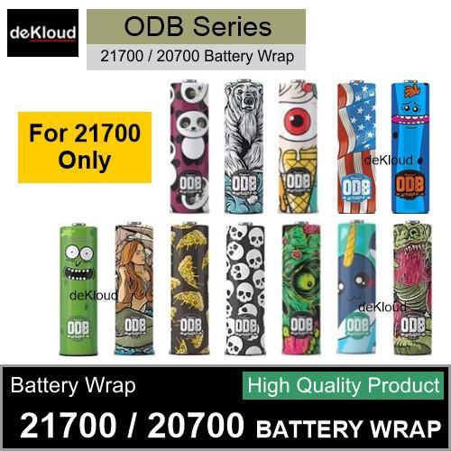 x Battery Wrap 21700 ODB Series | baterai batre batere plastik cover batre