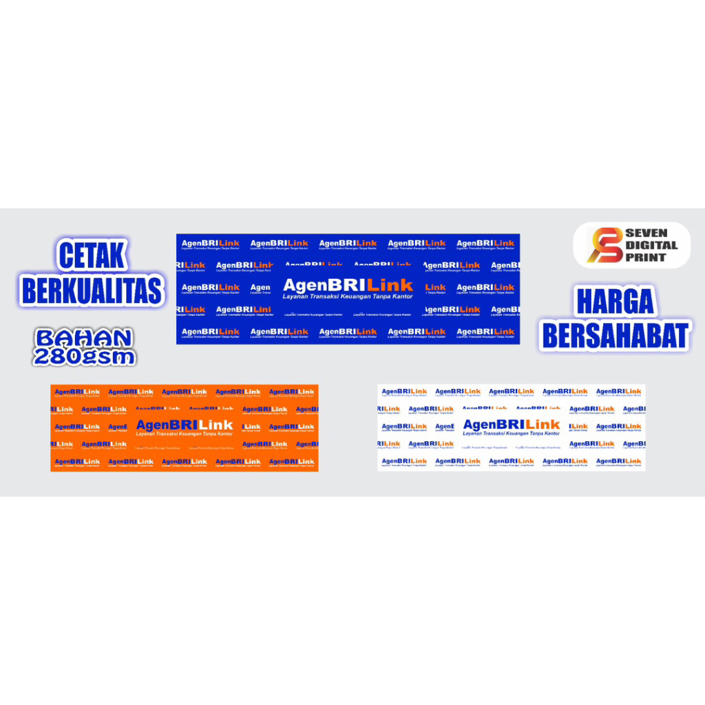Banner /Spanduk Backdrop Agen Brilink