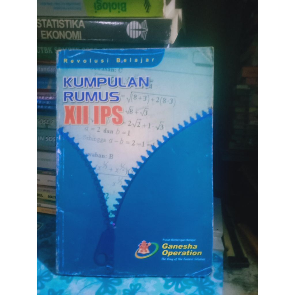 buku Kumpulan Rumus 12 IPS