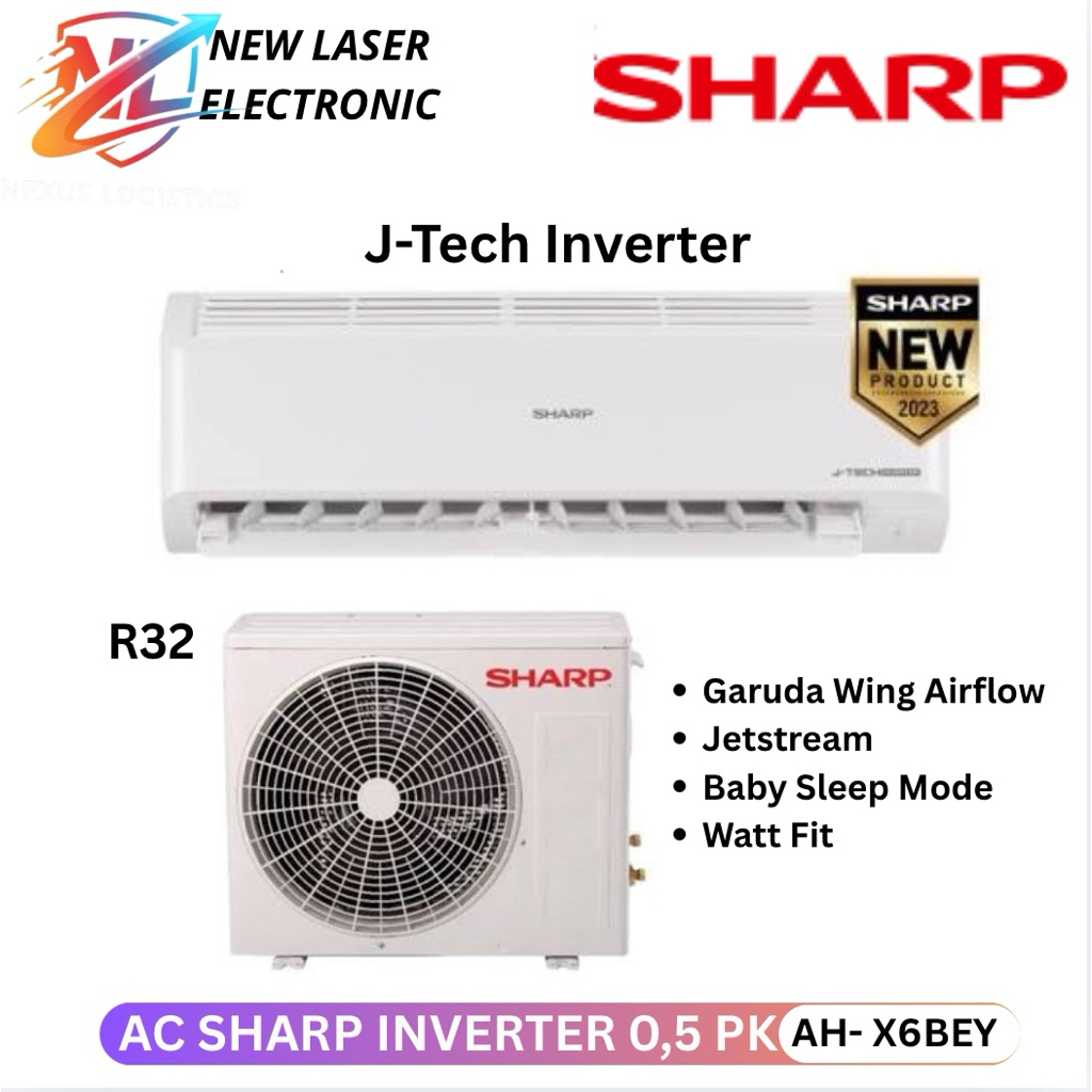 AC SHARP AH-X6BEY AC SPLIT INVERTER (0,5PK)