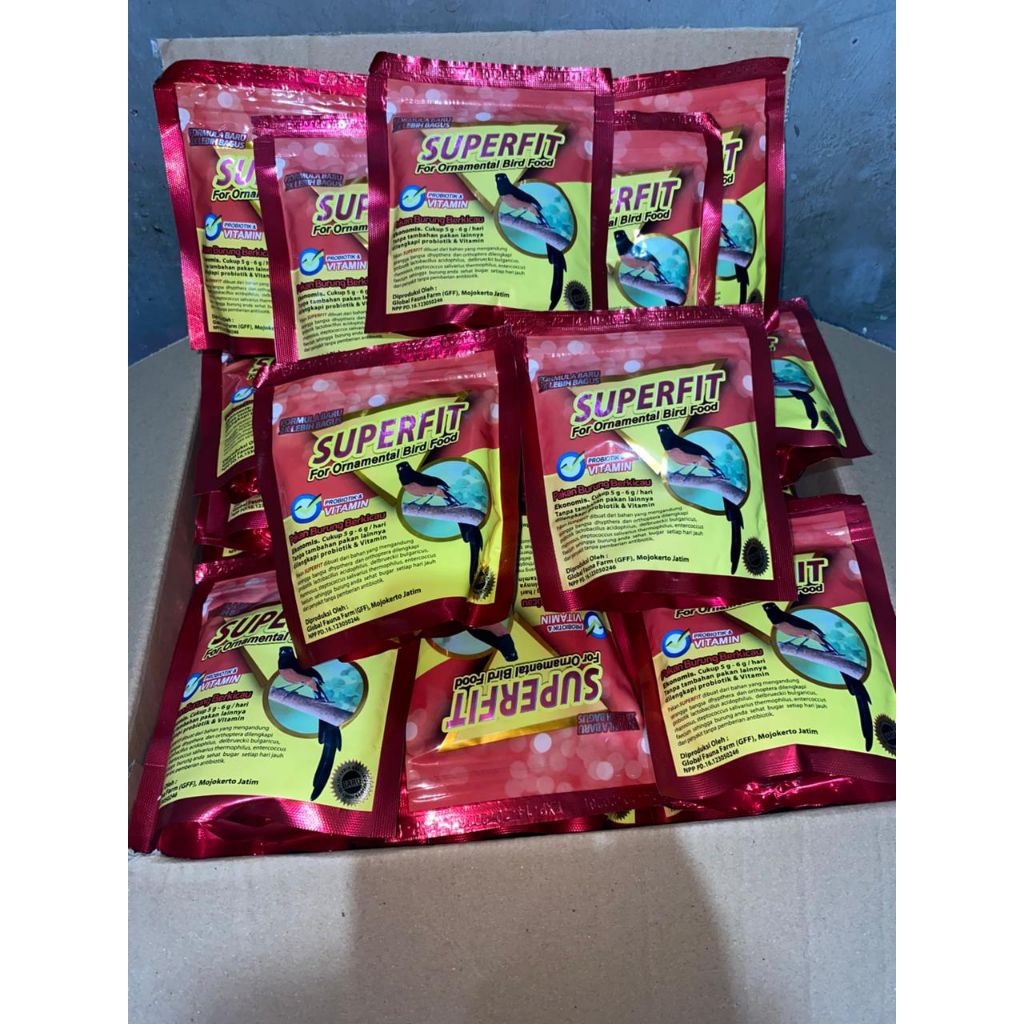 SUPERFIT RED ISI 10 PCS VOER BURUNG BERKICAU