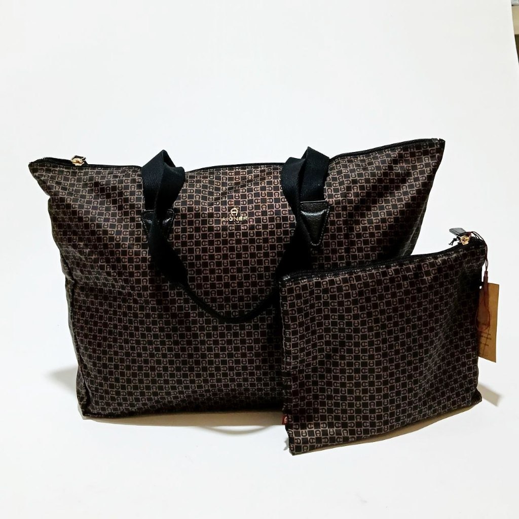 Aigner Travel Tote Bag Women