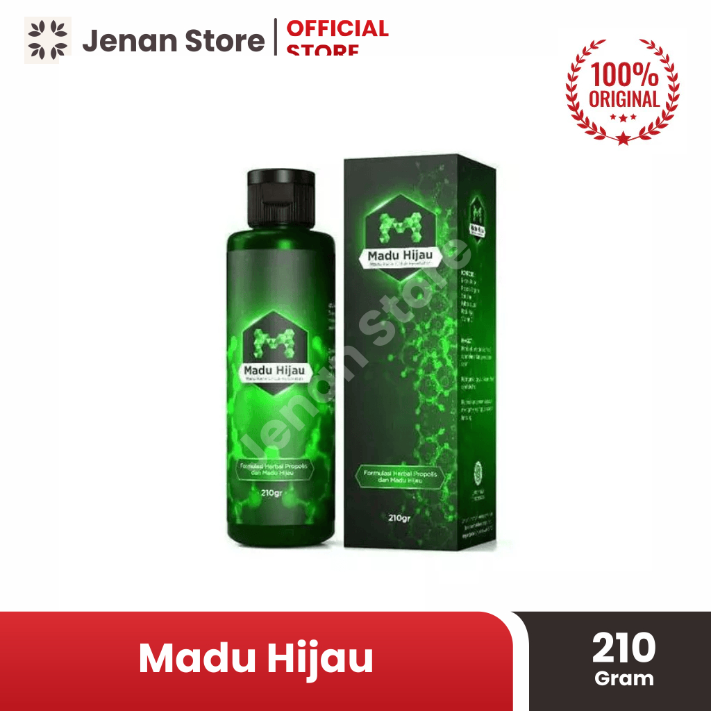 Madu Hijau Original 210Gram BPOM Herbal