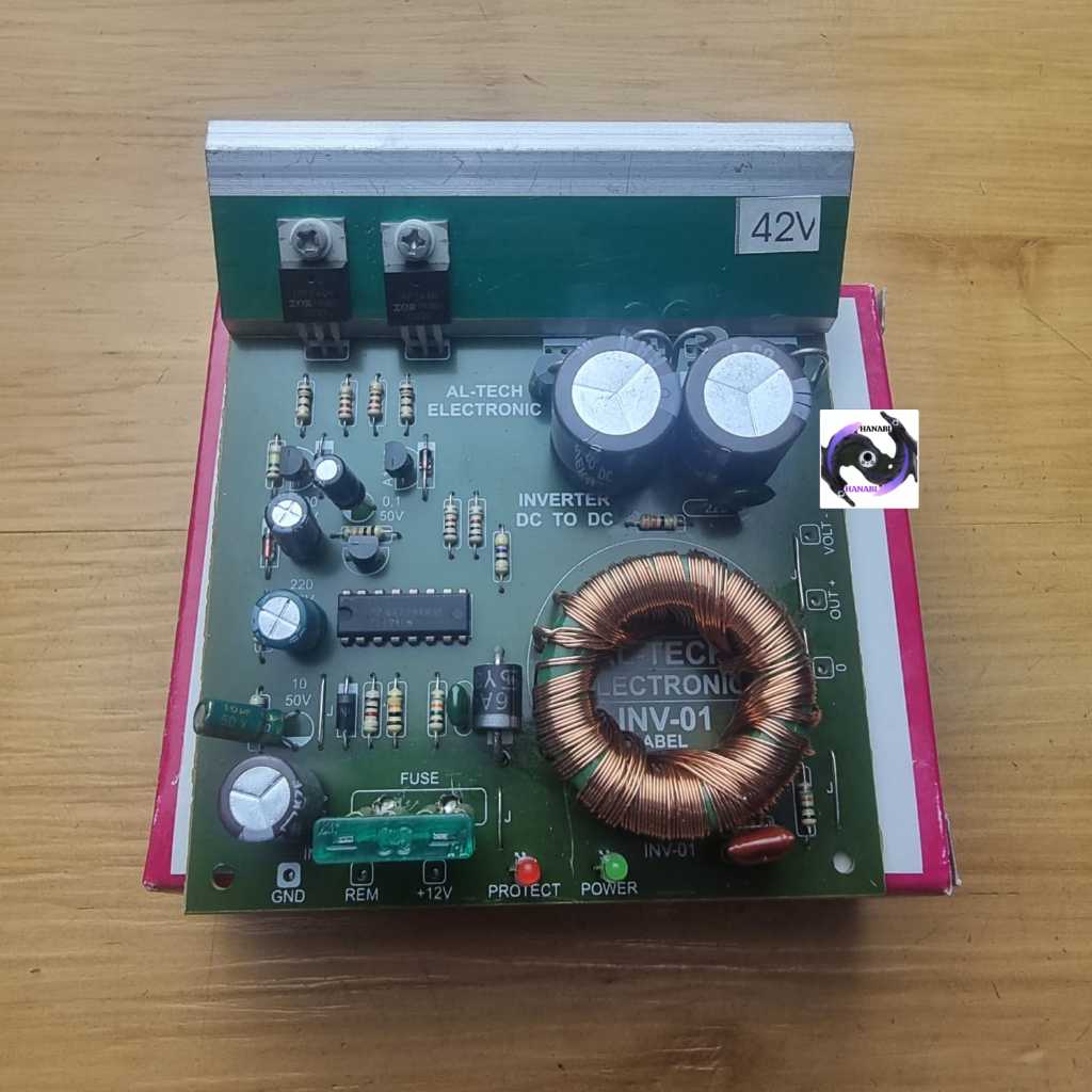 Inverter Kit 12v - 42v Dc To Dc 2 TR Inverter KIT Input 12v Out 42v