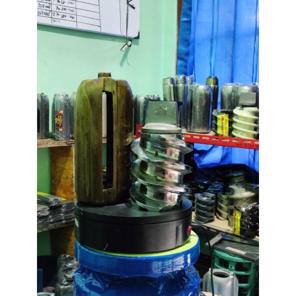 1 SET MILING N70 + ULIR + TUTUP MILING