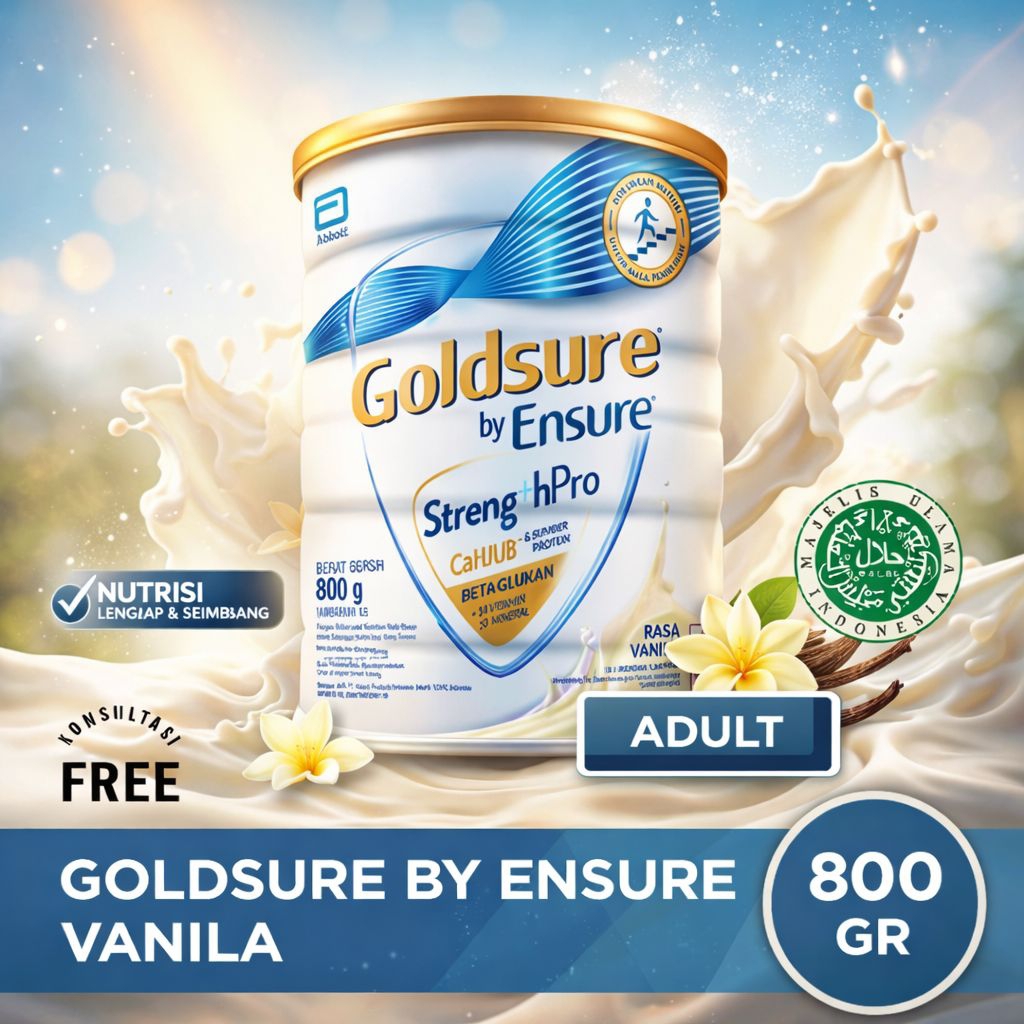 Susu Nutrisi Dewasa Goldsure Ensure 800gr