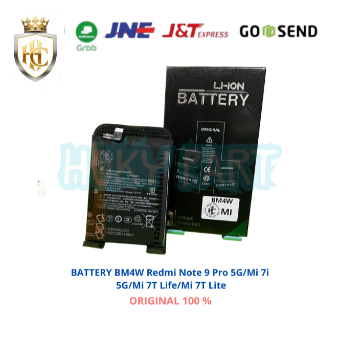 BATERAI BM4W XIAOMI REDMI Redmi Note 9 Pro 5G/Mi 7i 5G/Mi 7T Life/Mi 7T Lite ORIGINAL