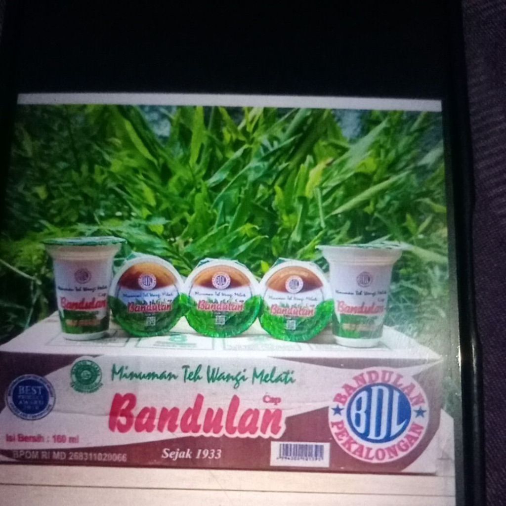 Teh Bandulan cup wangi melati 1karton