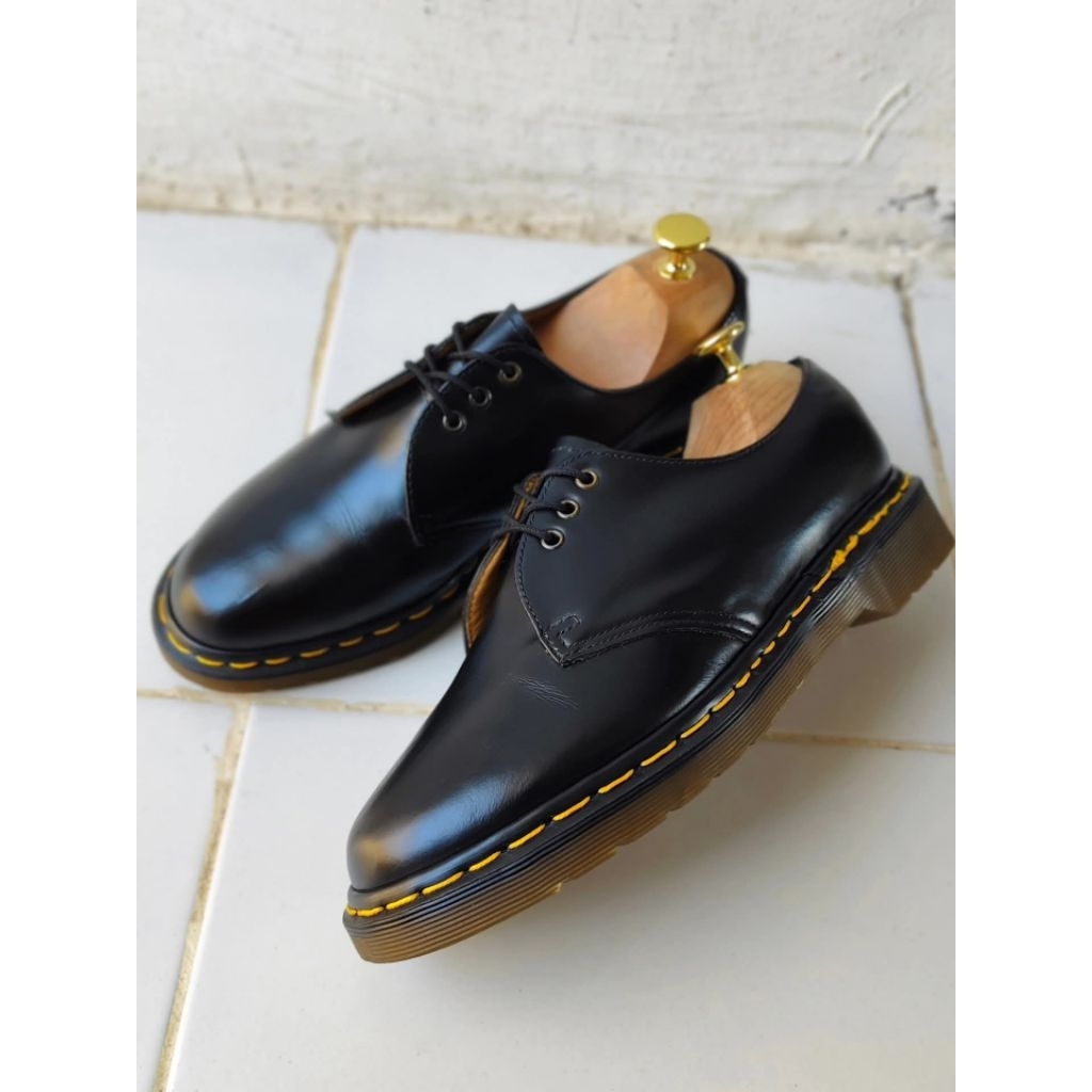 dr martens 1461 black smooth made in england size 6UK 39/40 original docmart