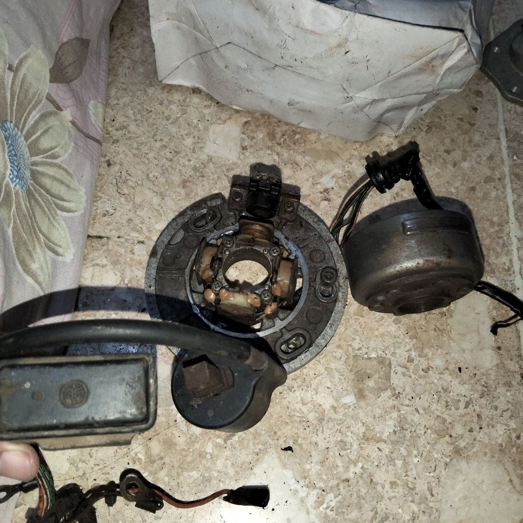 pengapian yz original 4SS, garputala