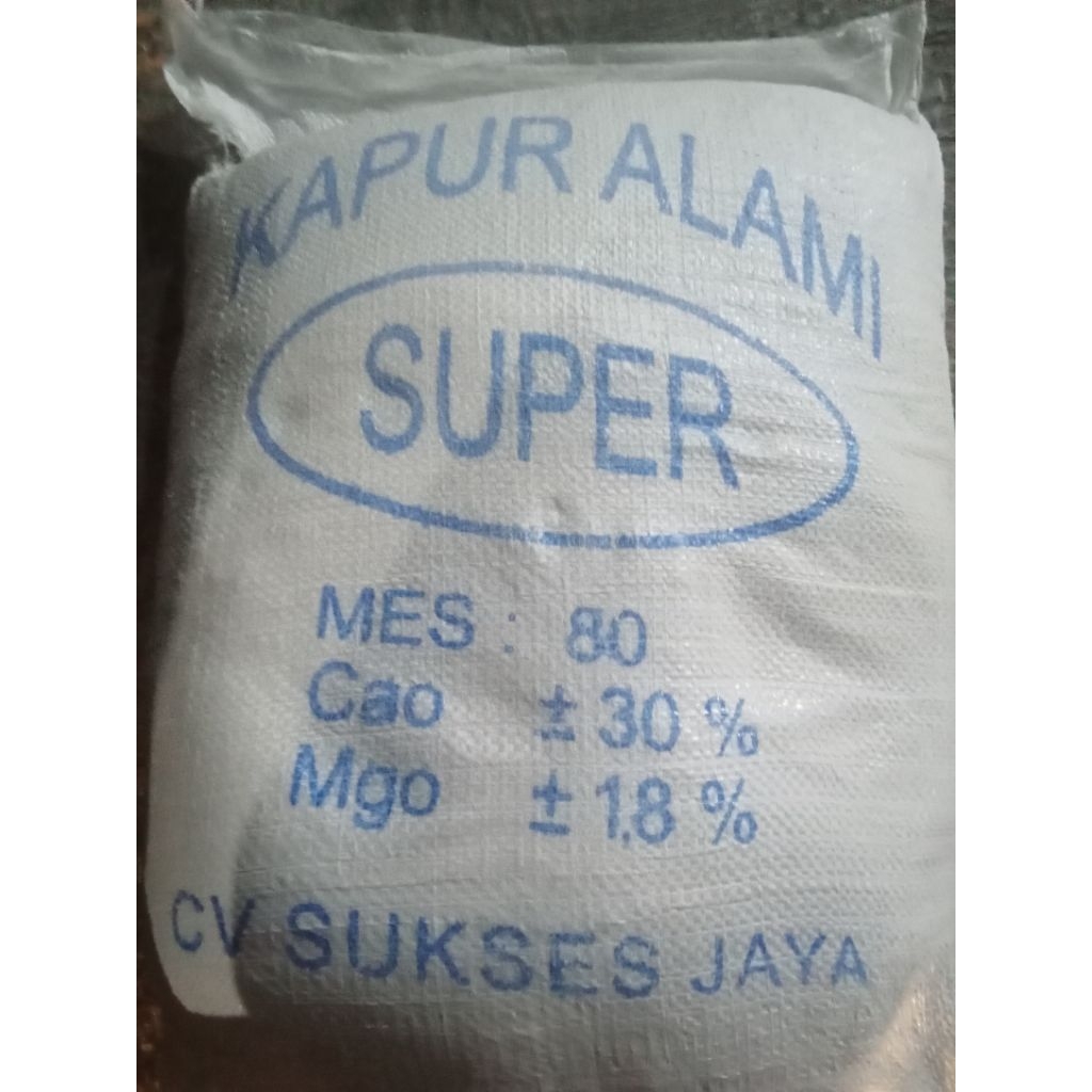 KAPUR DOLOMIT PERTANIAN 1kg