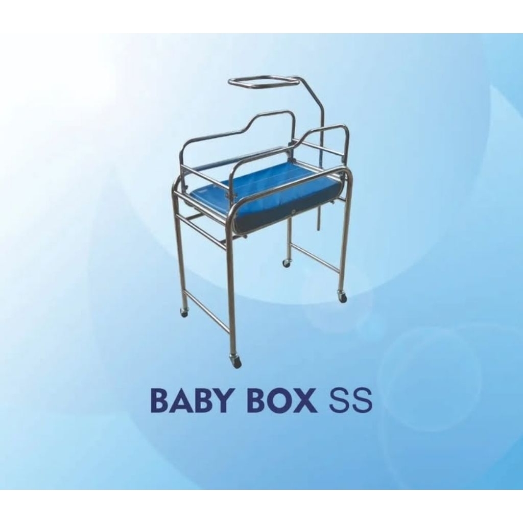 box bayi stainless steel/tempat tidur bayi baru lahir stainless steel