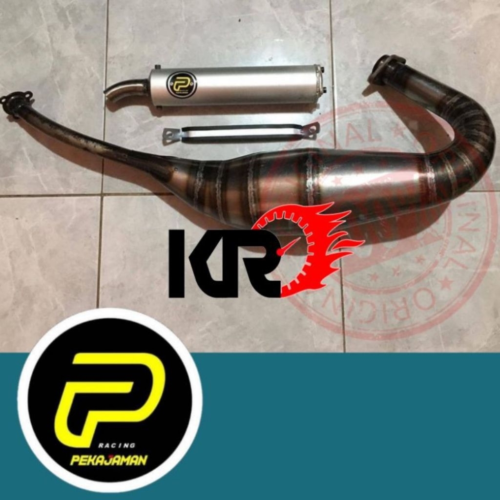 Knalpot Pekajaman Ninja 2T RR R S SS Galvanish Original Pekajaman Yogyakarta