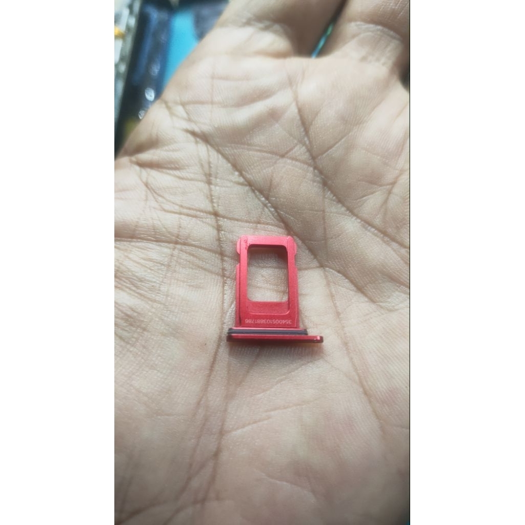 slot sim iphone xr red merah ori copotan