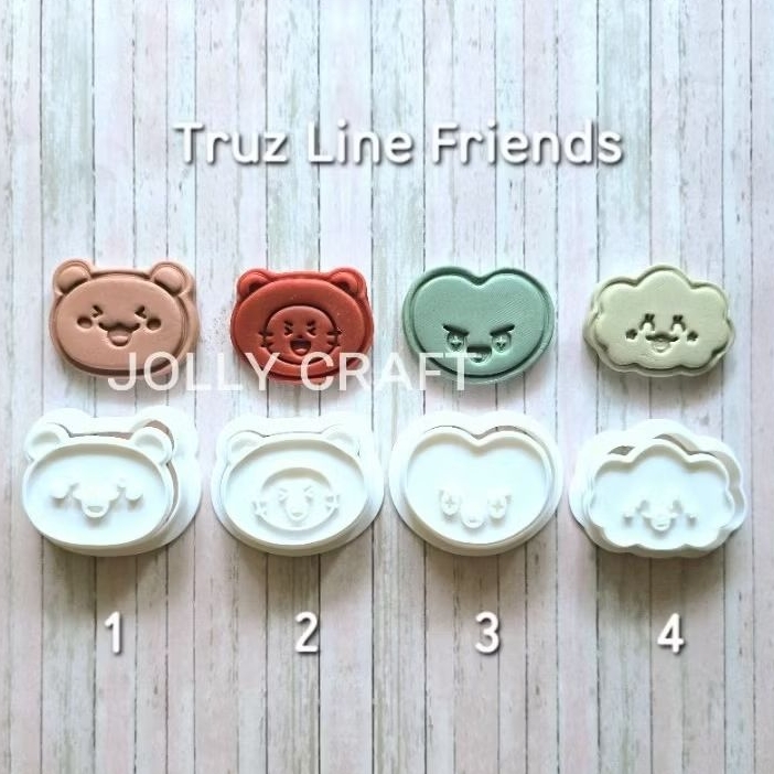 Cookie cutter TRUZ LINE FRIENDS