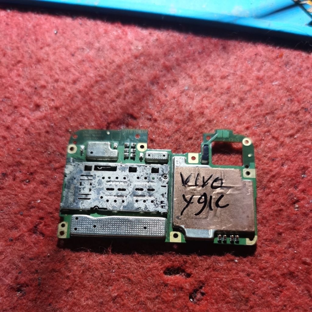 mesin vivo y91c mesin mulus mati untuk bahan. ic cpu emmc ada.