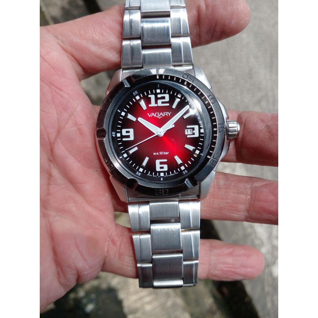 JAM TANGAN PRIA VAGARY by CITIZEN original seken preloved
