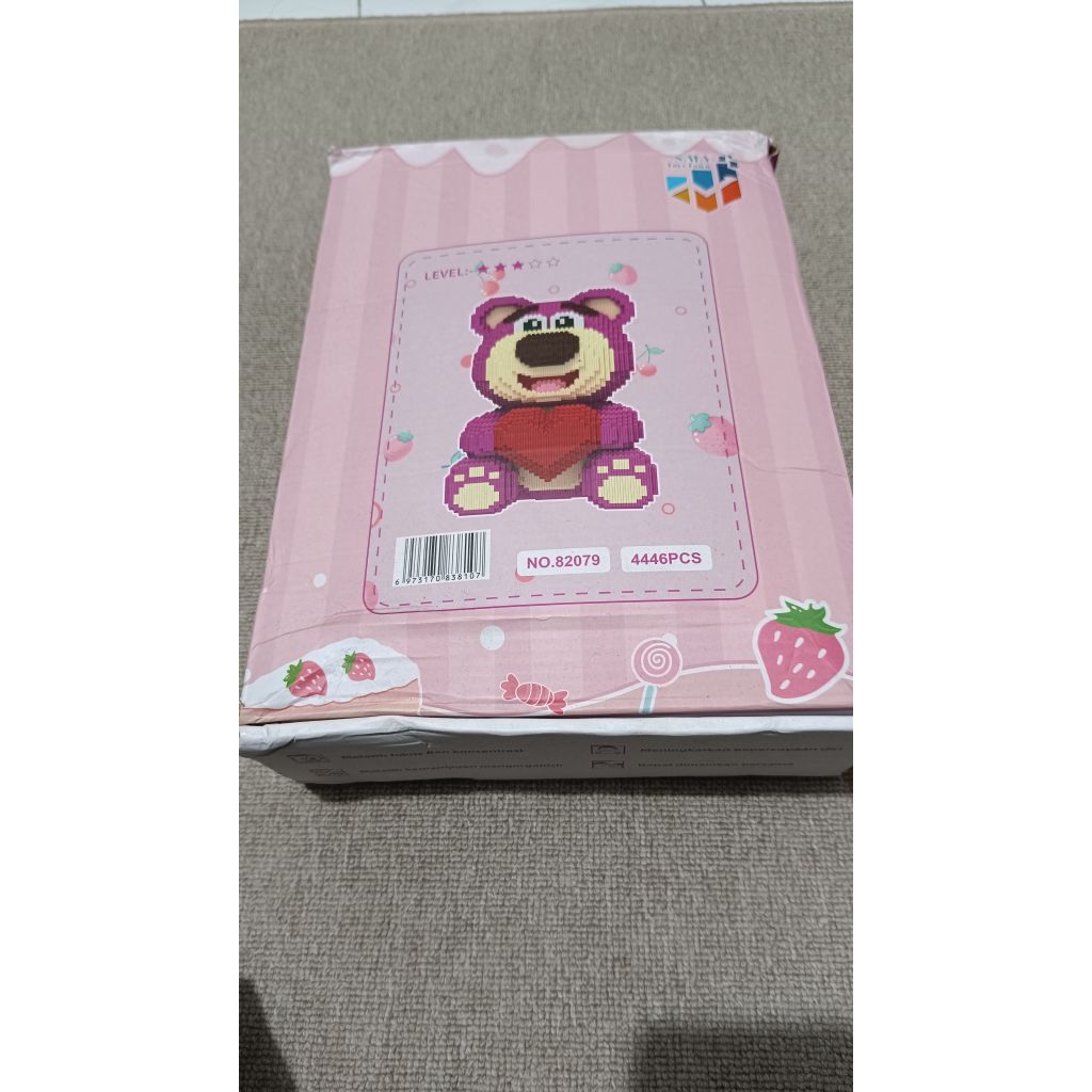 Preloved Mainan Bricks Lotso Jumbo 4446 pcs gratis mini bricks karakter