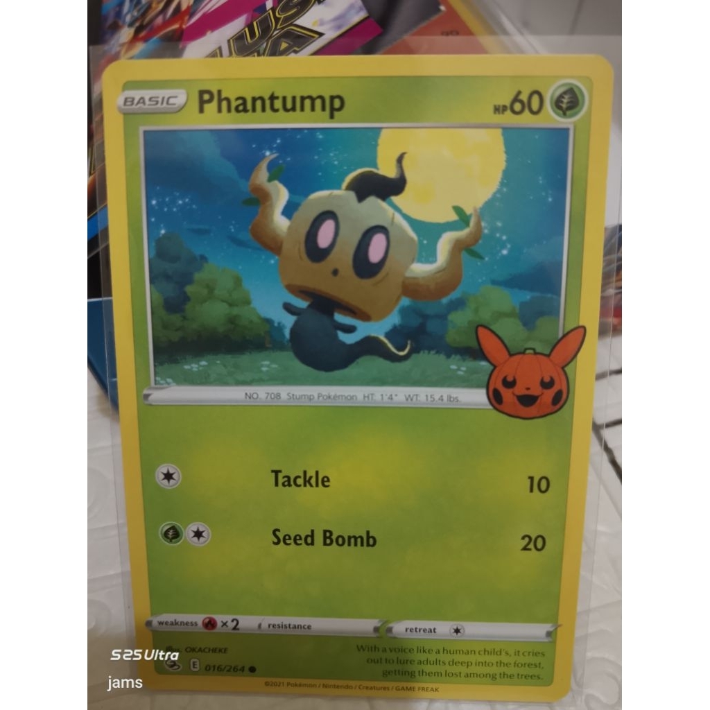 Pokemon Phantump trick or trade en