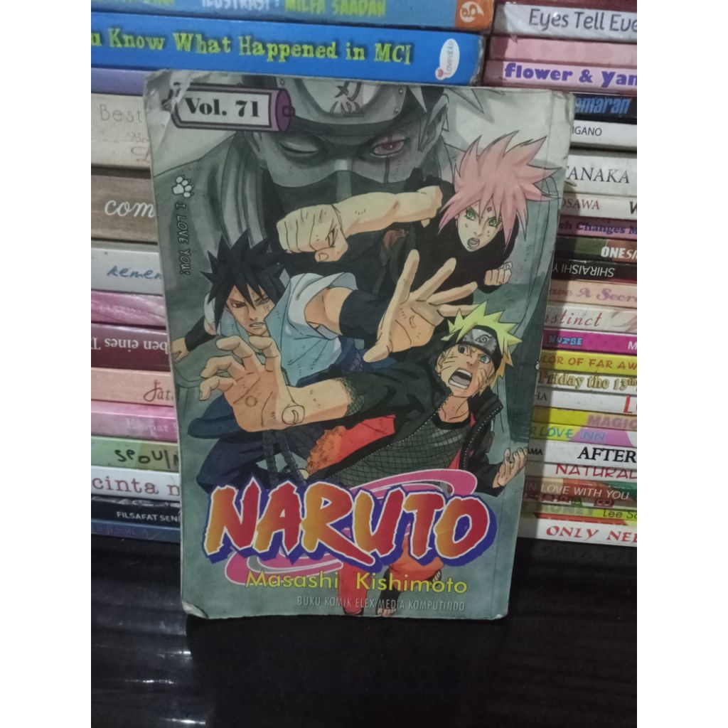KOMIK NARUTO VOL 71 ORIGINAL