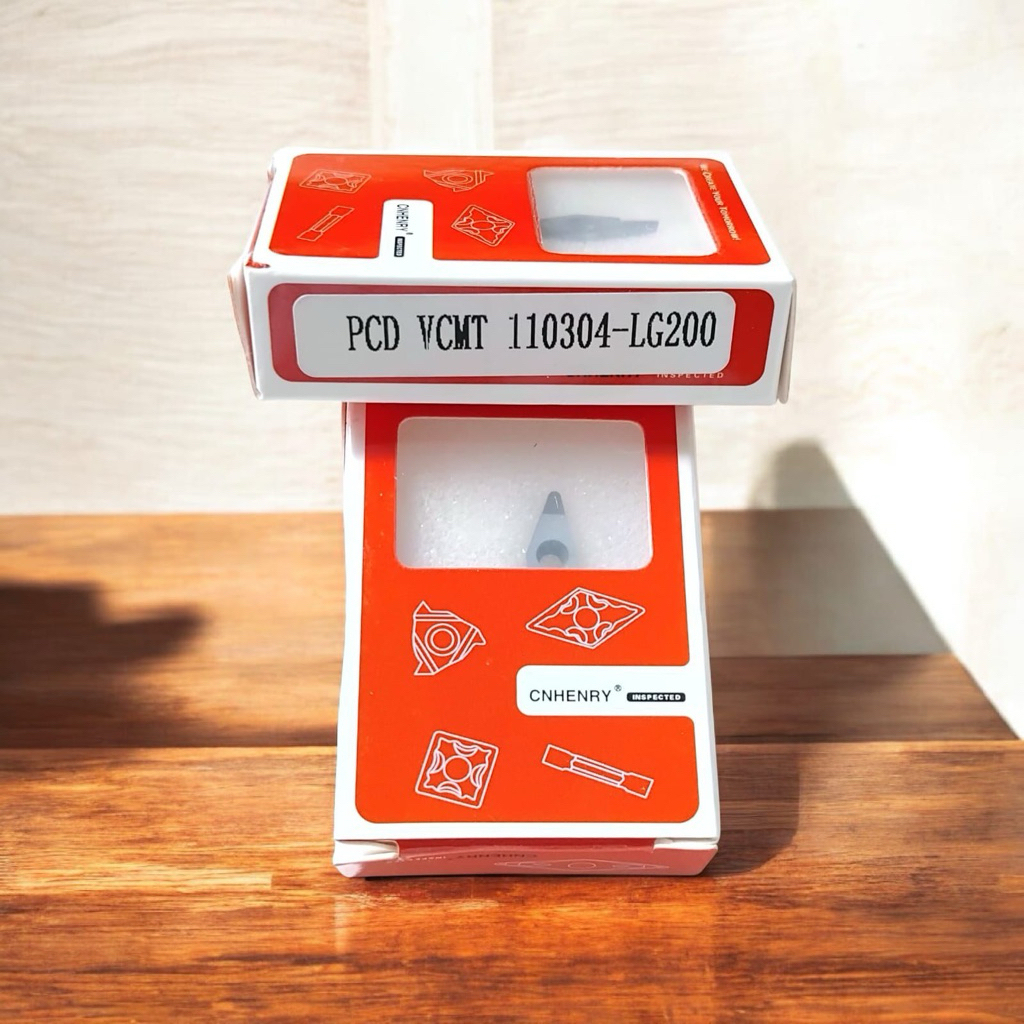 insert bubut kinclong almunium VCMT 110304 CNHENRY mata pisau bubut pcd kinclong vcmt11 vcgw11 radiu