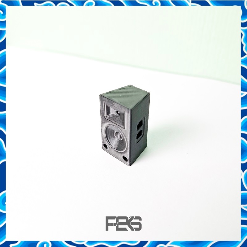 Miniatur Sound System speaker Hiasan Meja Properti fotograpi Dekorasi Rumah Aesthetic : Full Range 1