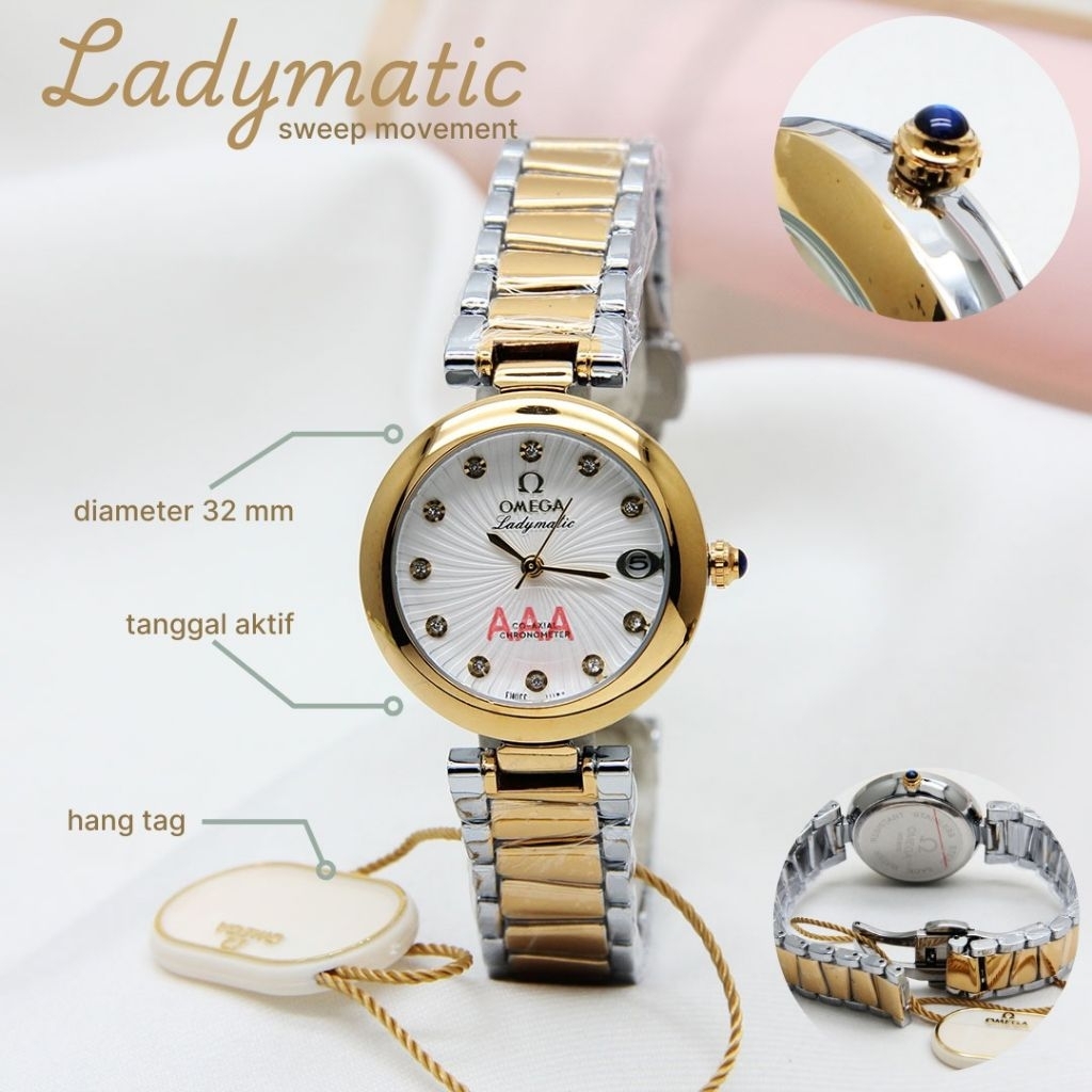 Jam tangan mewah wanita sweep fashion