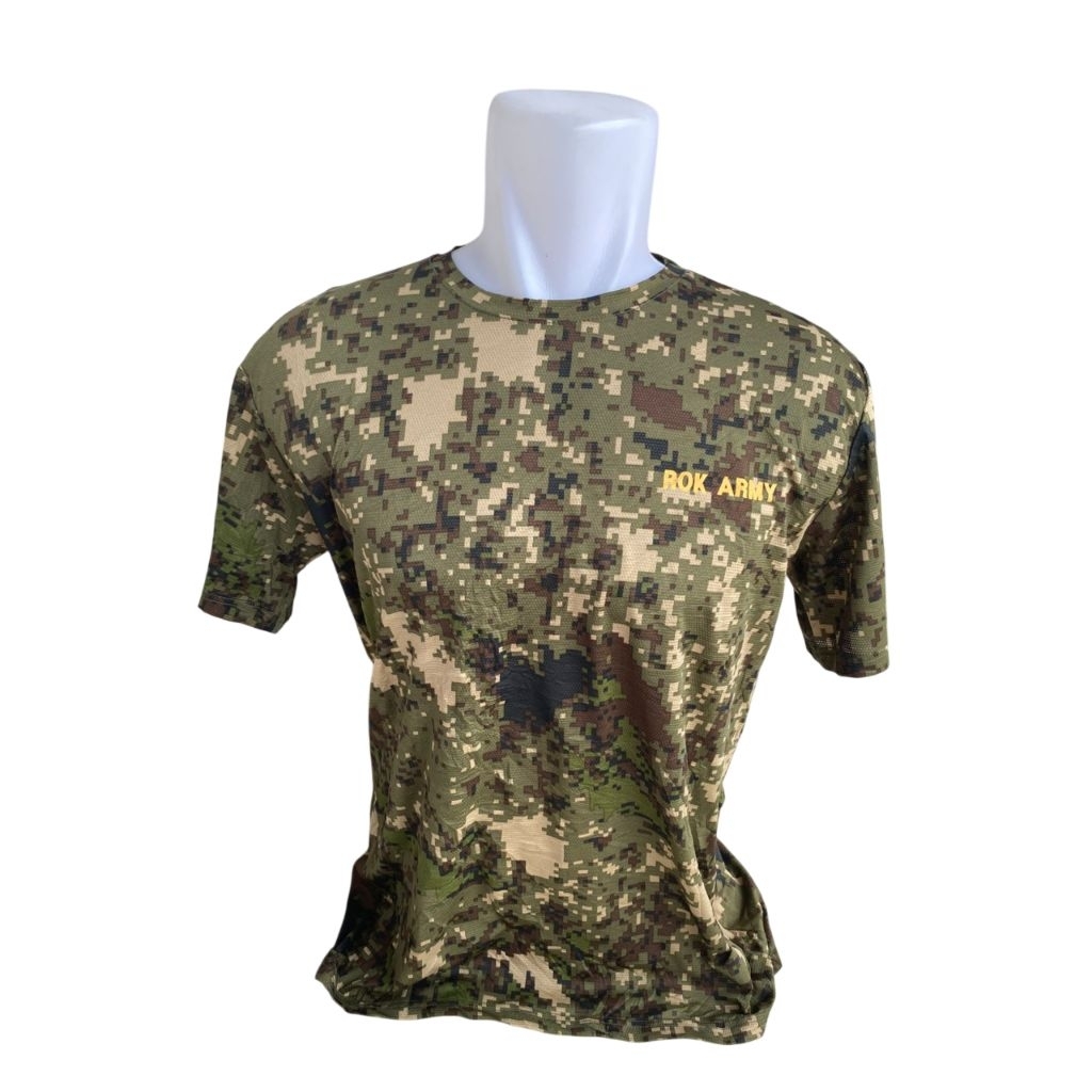 Kaos Camo Loreng Digital Granit Roka Republik Of Korea Army Tentara Korea Selatan Like New (31)