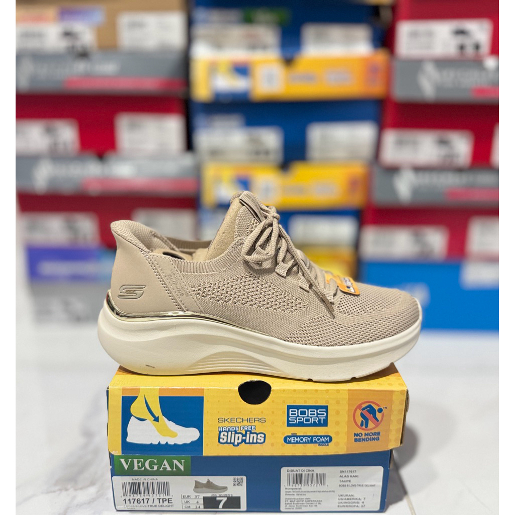 SKECHERS BOBS B LOVE 117617/TPE SIZE 37