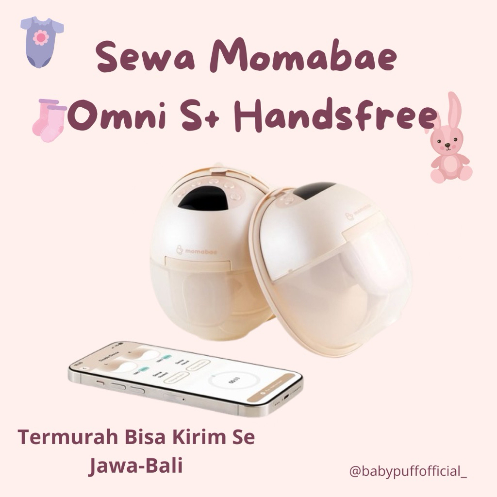 (FREE KANTONG ASI) Sewa Pompa Asi Momabae Omni S+ Mingguan dan Bulanan || Sewa pompa Asi Momabae Omn