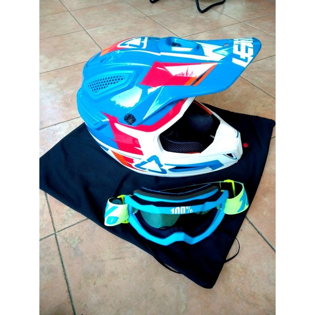Helm Cross Leatt GPX 5.5 Like New