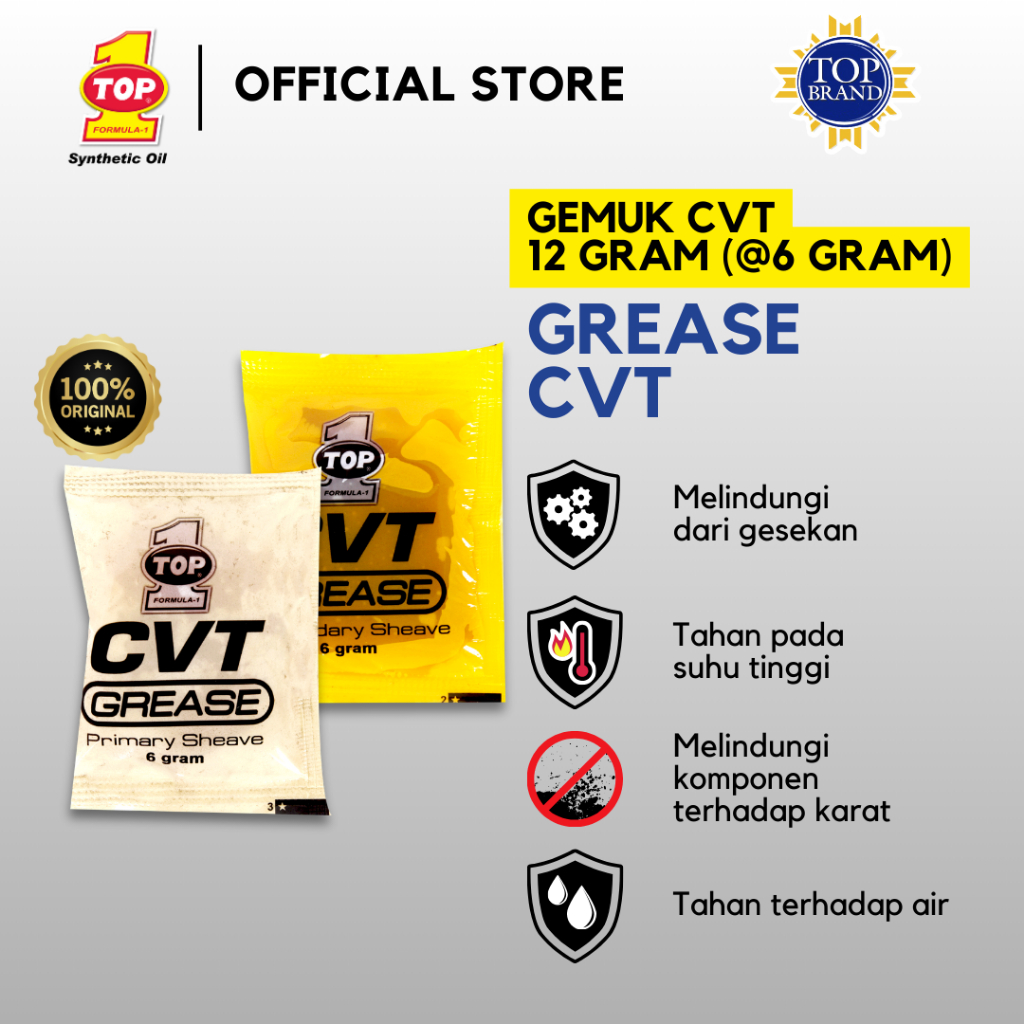 TOP 1 GREASE CVT | 6 GR - Gemuk