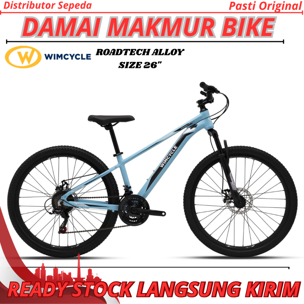 Sepeda Gunung 26 MTB WIMCYCLE ROADTECH ALLOY