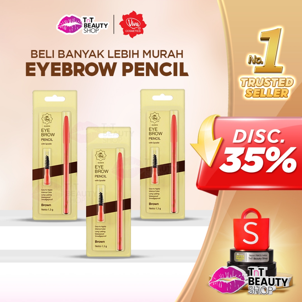 TnT Beauty Shop Viva Pensil Alis Original 100% Grosir | TnT Beauty Shop