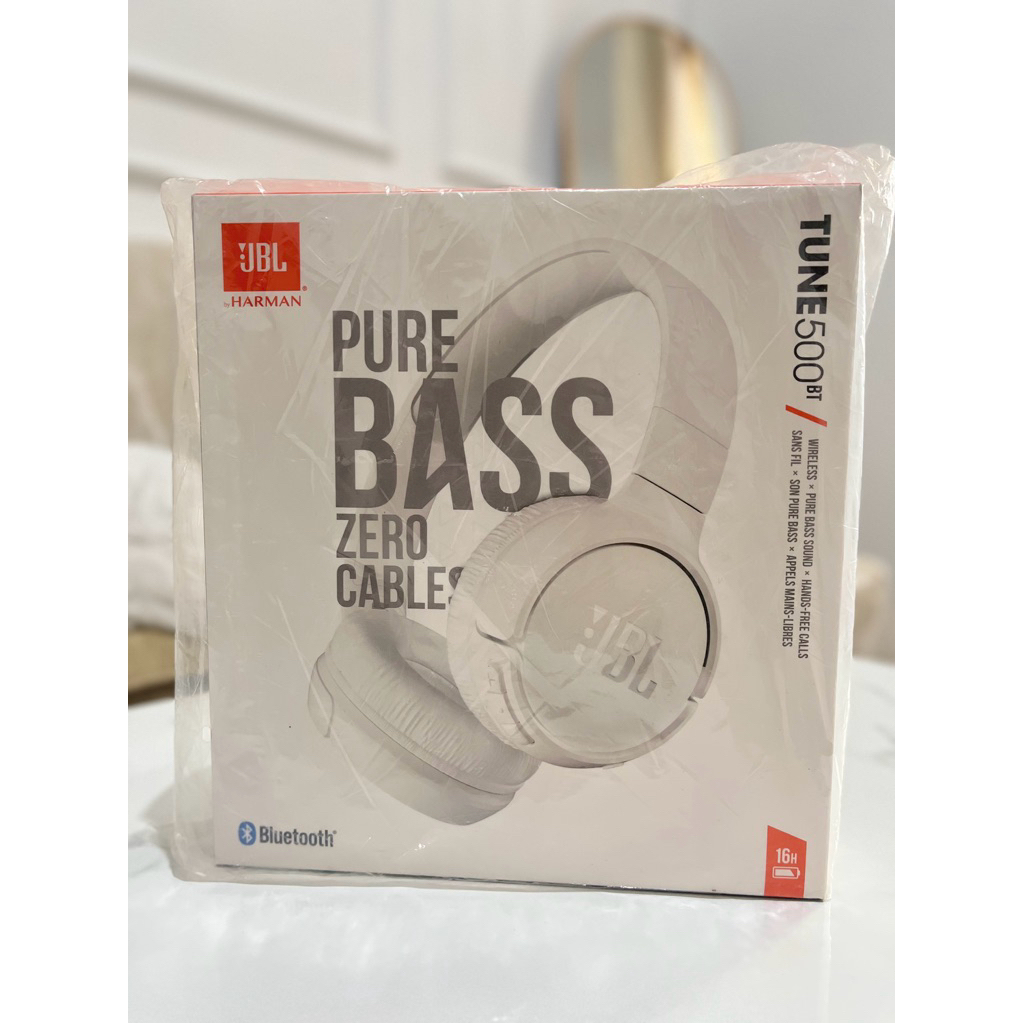 JBL Tune 500bt Wireless - WHITE