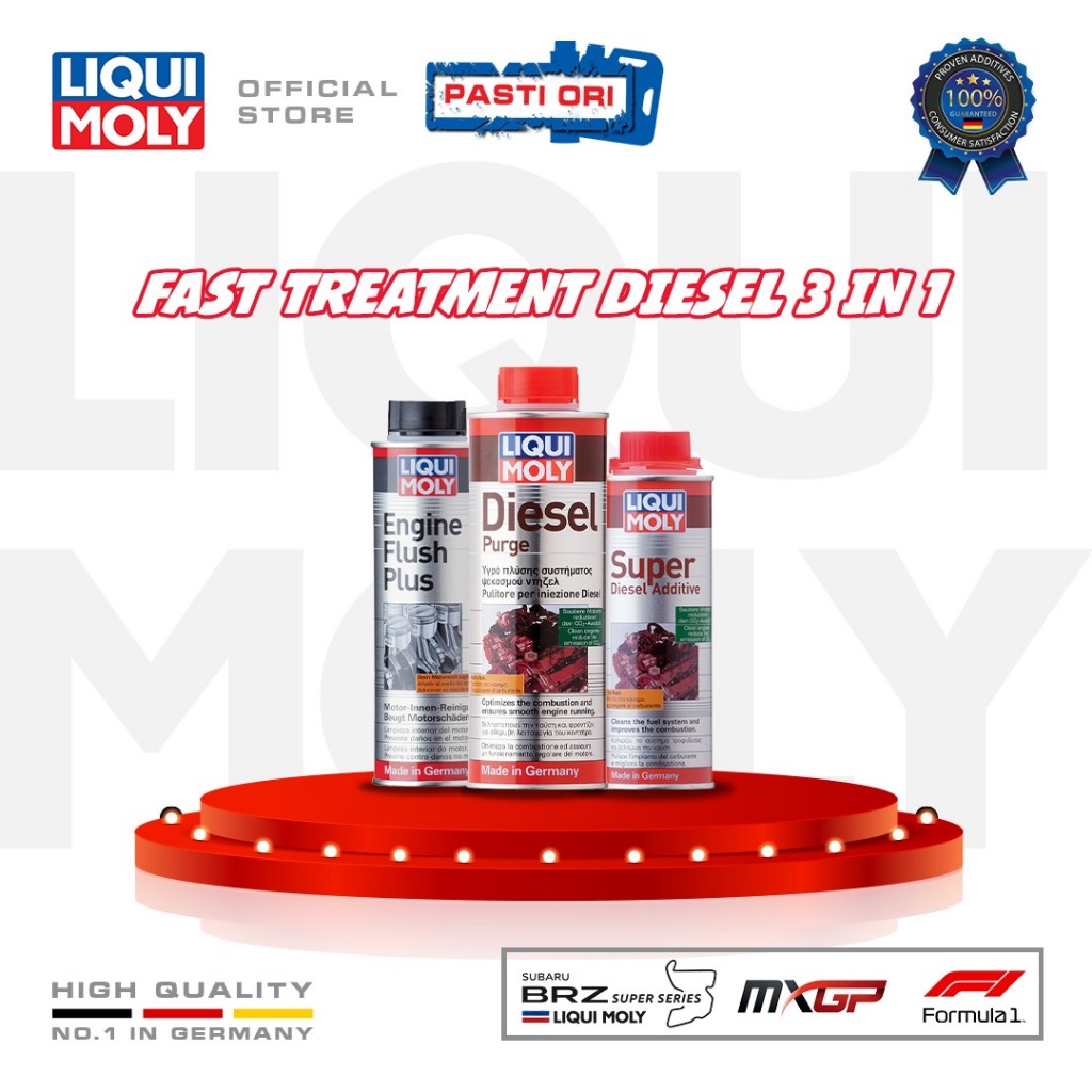 [Fast Treatment 3 in 1 Diesel] Engine Flush+Diesel Purge+Super Diesel