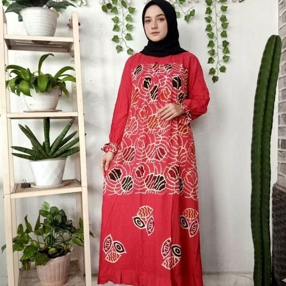 Putri Diana (Ld116,pb140) Gamis Samia Kancing