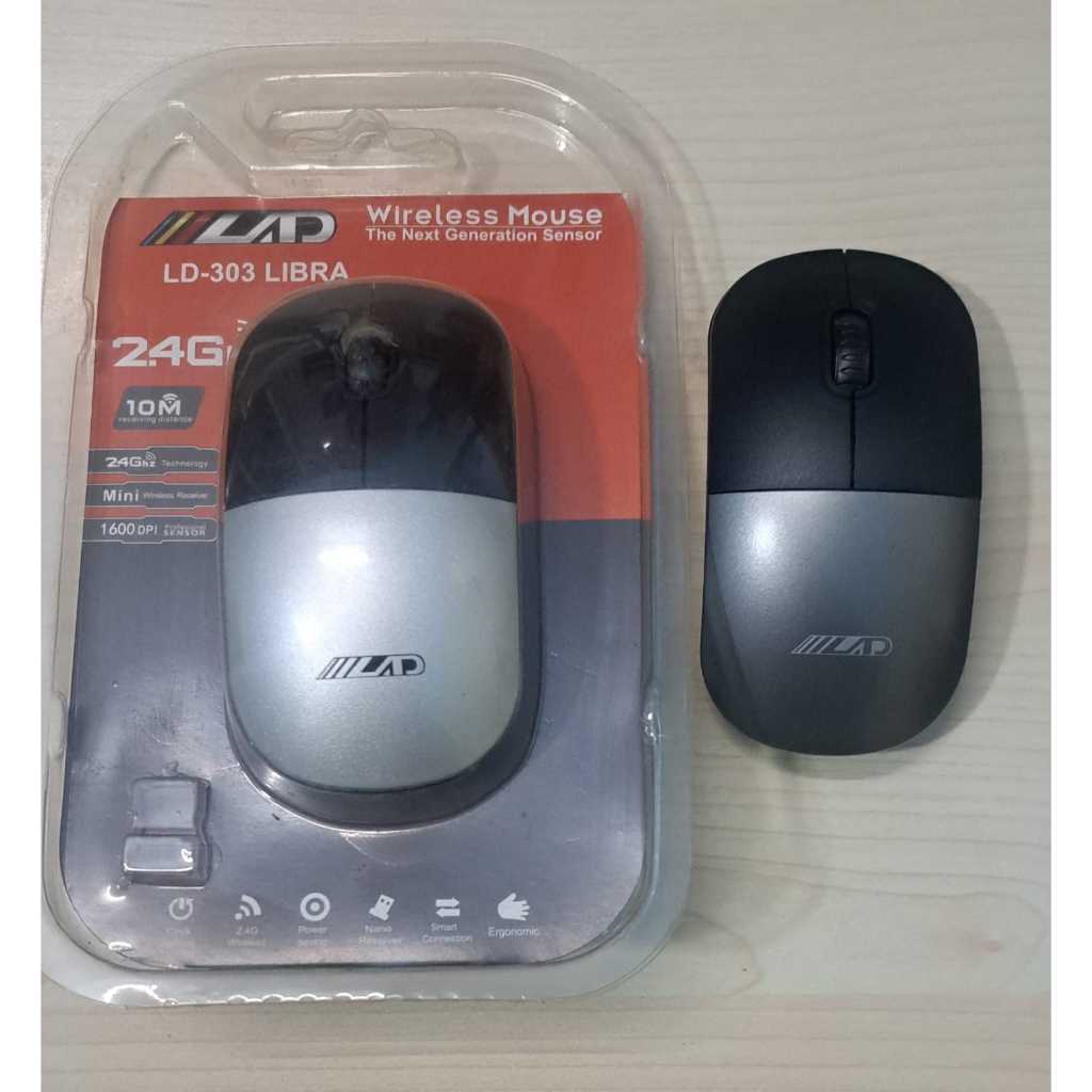 MOUSE LAD LD303 WIRELESS LIBRA