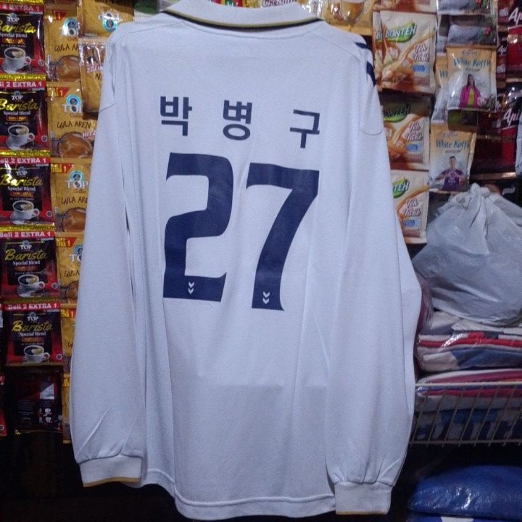 Jersey original Hummel retro kerah