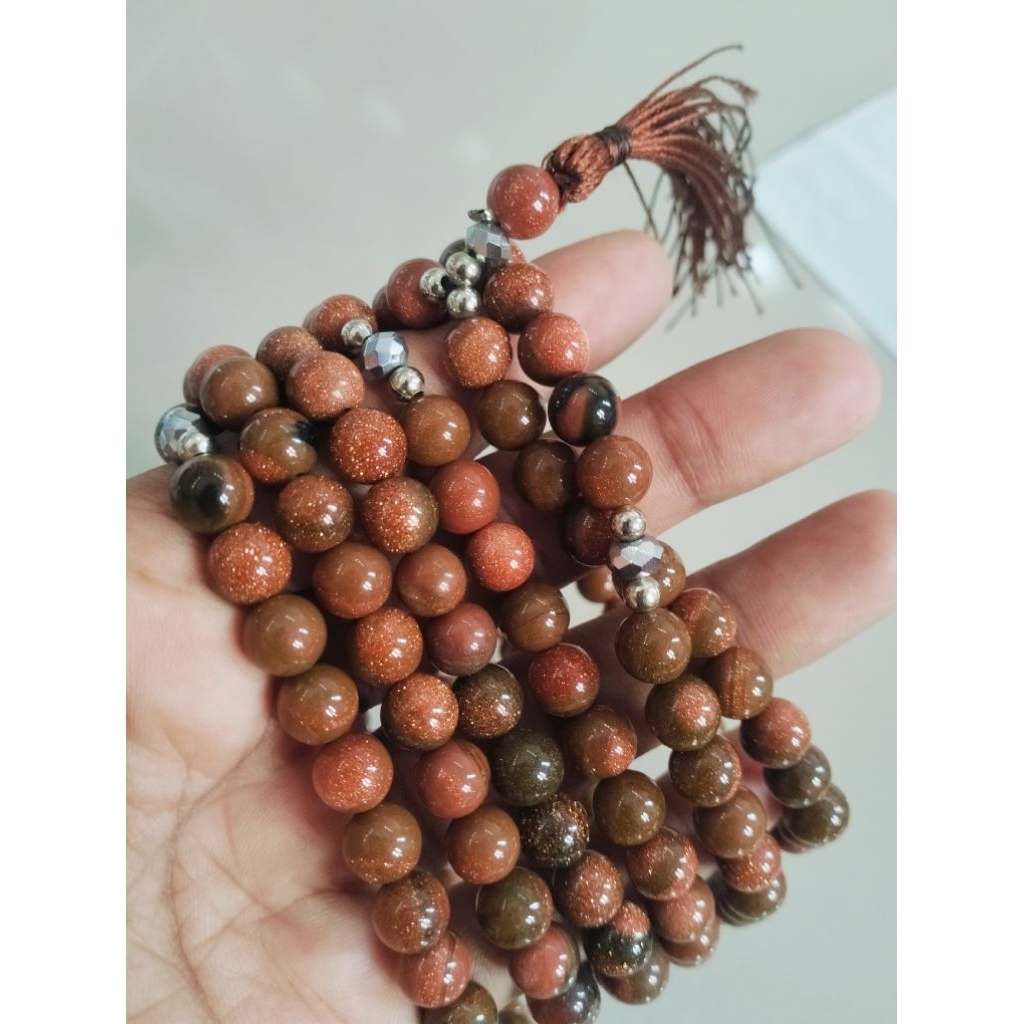 tasbih Batu Pasir Emas good quality